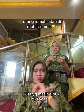 yg sabar ki mamak punya anak selalu lama siap siap ☺️ #foryou#velocity#bugismakassar 