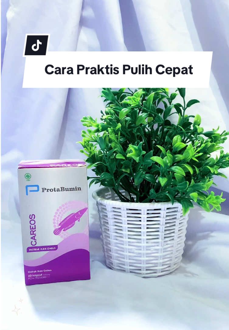 Rawat luka luar itu penting… tapi jangan lupa rawat dari dalam juga. Albumin dari ikan gabus bantu regenerasi sel & percepat keringnya luka. Nggak perlu repot makan gabus tiap hari, ada CareOS 💊#protabumincareos #protabuminofficial #protabuminhalal #caesar #pascacaesar 