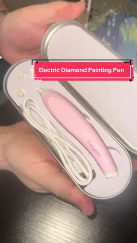 Best upgrade for our diamond paintings🌄 #diamondpainting #electricpen #gadgets #tiktokshop #fyp 