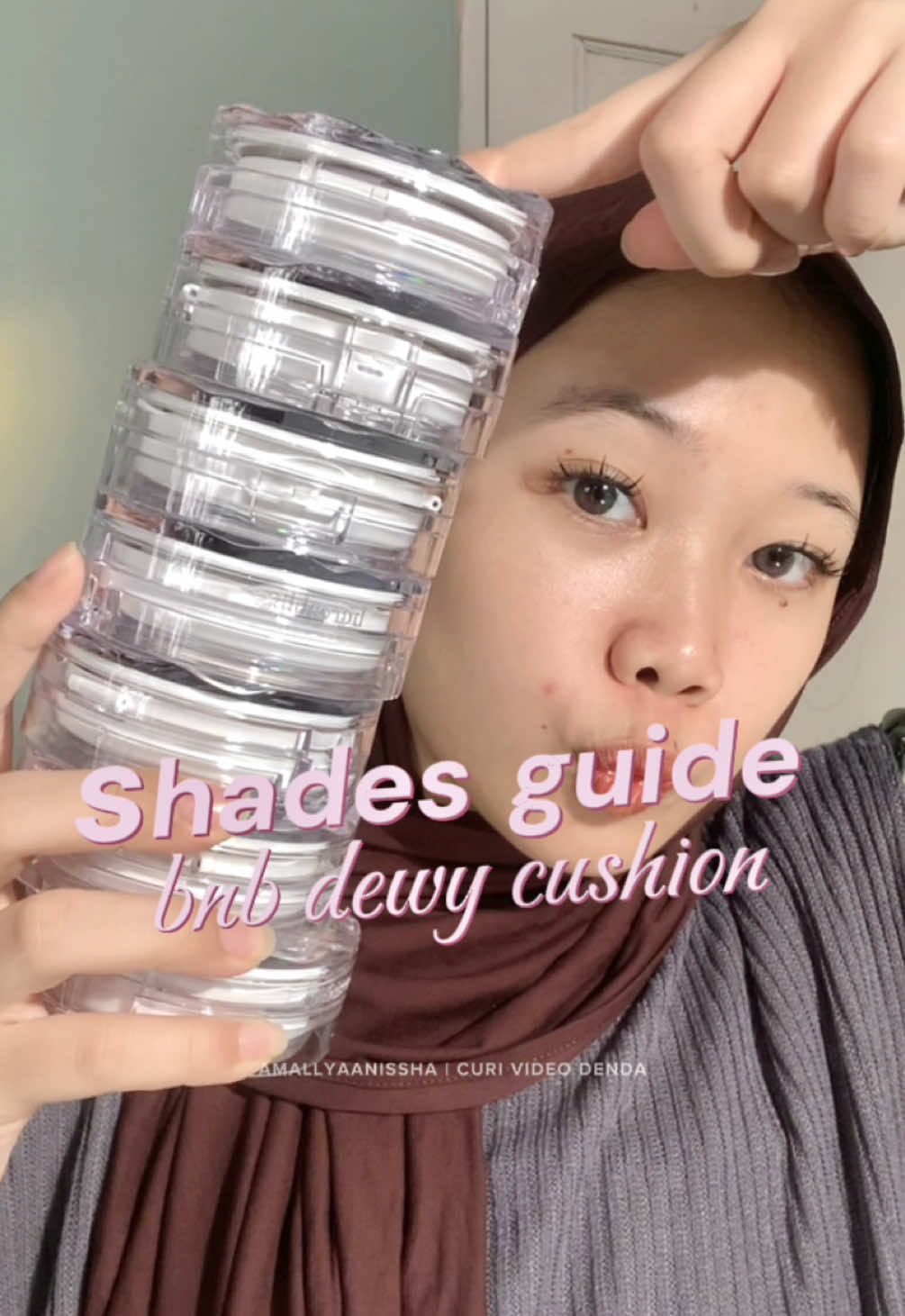Membalas @anjaniii emg shadenya bnb dewy cushion ini agak bikin bingung, semoga video ini membantu!! 💖💖