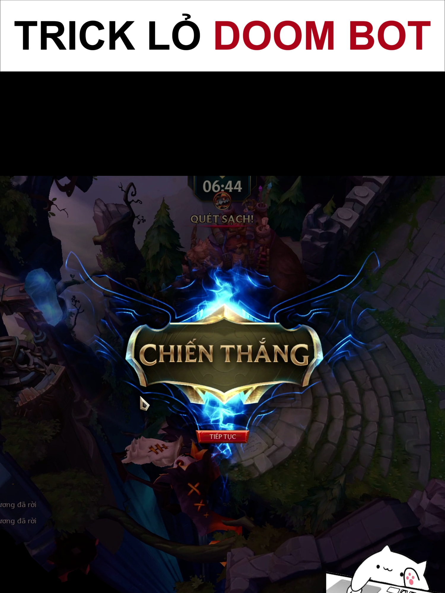 Tìm ra BÍ KÍP HỦY DIỆT chế độ mới MÁY SIÊU KHỦNG KHIẾP ! Doombot #bacthaysongam #legueoflegends