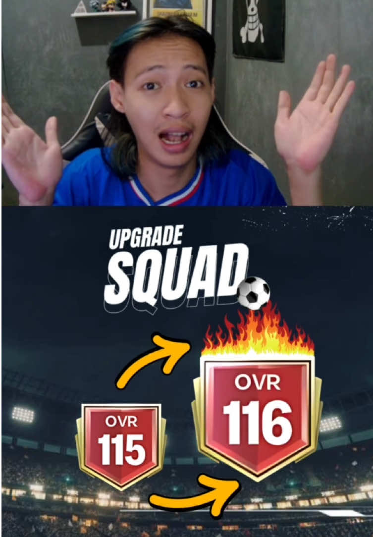 CARA NAIKIN SQUAD KE 116?GAMPANG BANGET CUY! menurut kalian gimana squad bangkiraa sekarang guys?coba tulis di kolom komentar squad kalian ovr nya berapa cuy! #fcmobile #fyp #fcmobileindonesia #ovr116 #football 