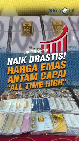 Harga emas antam di pasaran menyentuh level tertinggi, daya beli emas menurun hingga 70 persen. #MetroTV #tiktokmetrotv #berita #fyp #viral #terkini #beritaviral #beritaterkini #metrotvnews #hargaemas #antam #emasnaik #hargaemasnaik #dayabeliturun