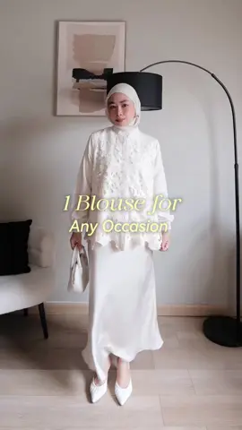 Satu blouse, banyak occasion! Dari kerja, daily, sampai kondangan, bahkan dipadu sama jeans pun tetap keliatan casual chic. Beneran blouse yang gampang banget di-mix and match 🫶🏻 Coba cek koleksinya di @Kasa Heritage , siapa tau jadi blouse andalan kamu juga 💕 #blouselace #outfitkondangan #outfitideas 