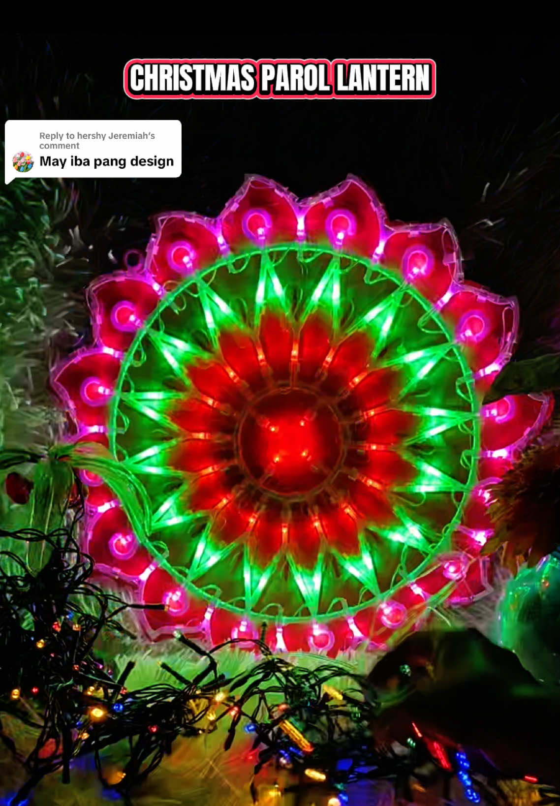 Replying to @hershy Jeremiah grabe ang ganda ng Christmas parol lantern na to may ibat ibang design na din pla to na pwedeng pagpilian#christmasparol #christmasparollantern #christmasdecor #christmas #parol 