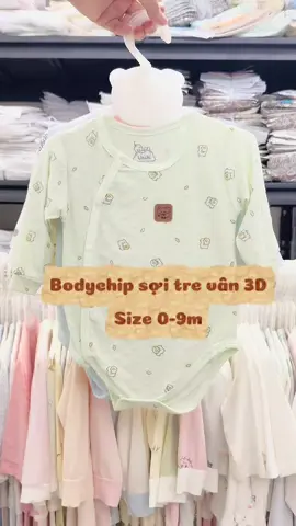 Bodychip dài UNCHI bambo vân 3D, màu xinh lắm ạ #body #bodysuit #bodychip #petit #sosinh 