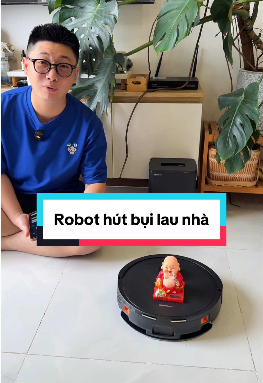 Robot hút bụi lau nhà Deerma S30 dọn dẹp nhà sạch lắm anh chị, đầu tư 1 em là không mất công mất thời gian dọn nhà nữa nha #robothutbuilaunha #robothutbui #robothutbuideerma #deermas30 #xuhuong 