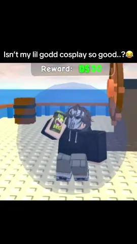 i MIGHT be the first person to cosplay lil godd in roblox MAYBE #lilgodd #daisy #roblox #fyp #goviral 