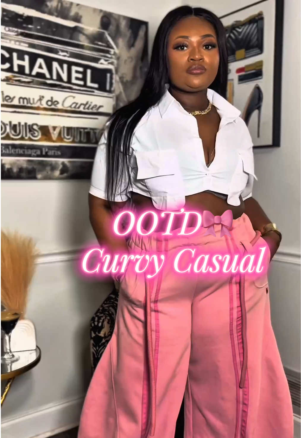 Outfit of the Day💞 #curvycasual #casualoutfit #cuteoutfits #fashioninspo  #stylingideas 