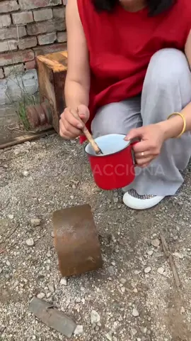 Leche y vinagre contra el óxido! Y sí… FUNCIONA 😱🧪
