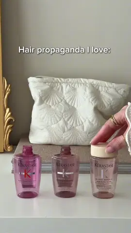 Will ALWAYS choose a refillable shampoo! But not just any refillable shampoo, but #KerastaseID! #HairTok #HairGloss #GlossyHair