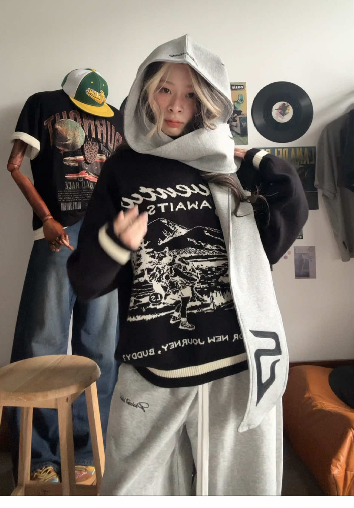 Mấy mom đã lụm được chưaaa #theslickway #unisex #boxy #knit #sweater 