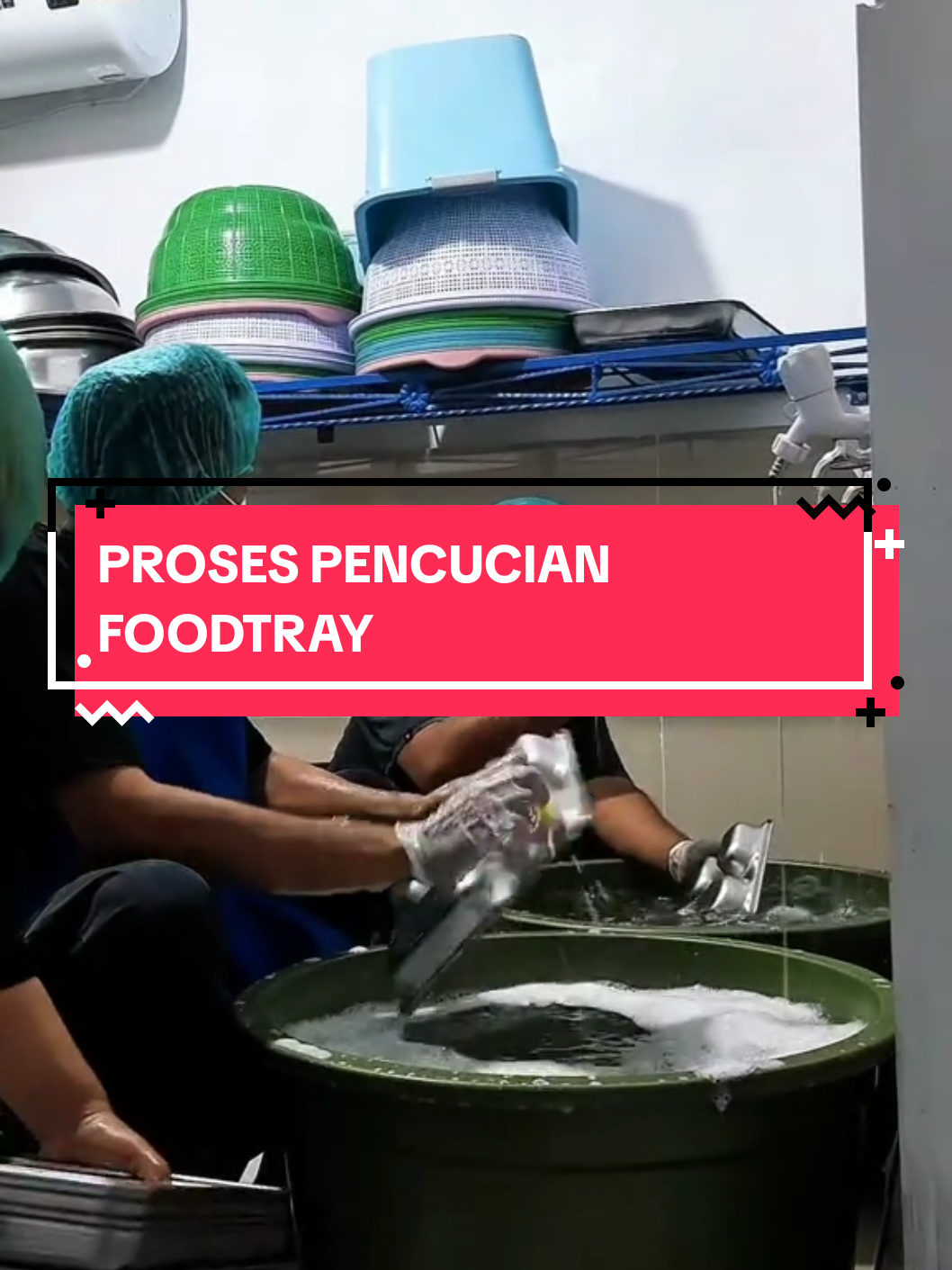 Proses pencucian Foodtray/ompreng di SPPG Wirobrajan  #makanbergizigratis #sppg #fypシ 