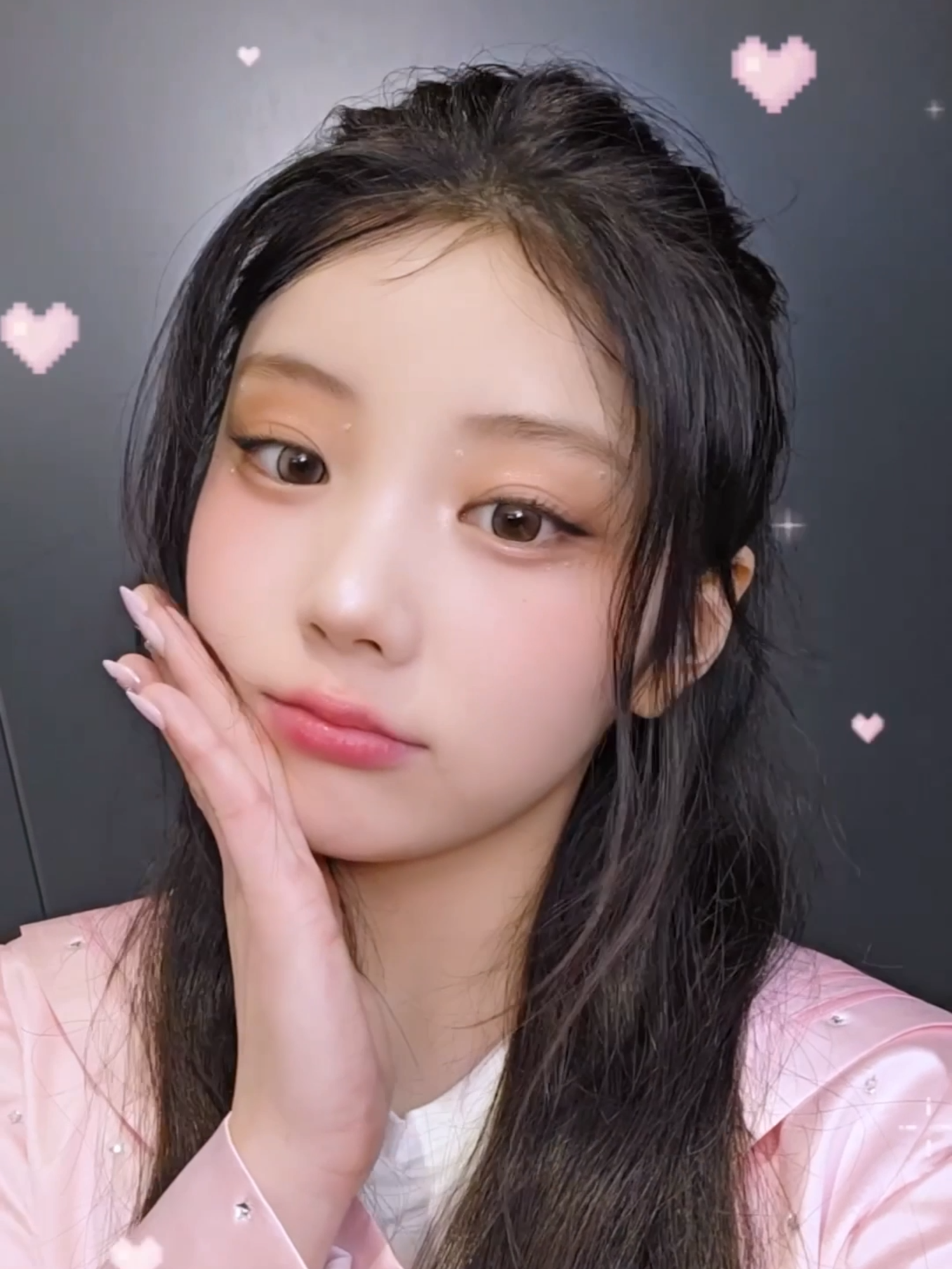 変身するの、テクニカルメイク💄ෆ˚* #Toki_Yo_Tomare #時よ止まれ #WONHEE #원희 #ILLIT #아일릿