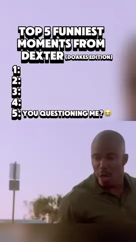 TOP 5 funny doaks moments #dextermorgan #lapasion #jamesdoakes #dexter #debramorgan 