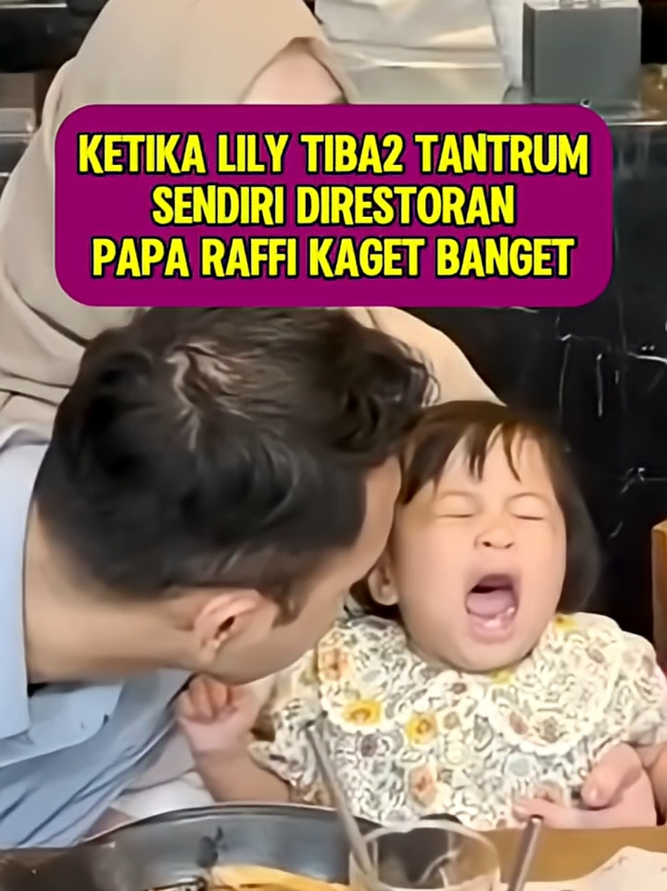 Lily tiba-tiba tantrum, Raffi Ahmad kaget #babylily #nagitaslavina #ransentertaiment #raffinagita1717 #mamagigi 