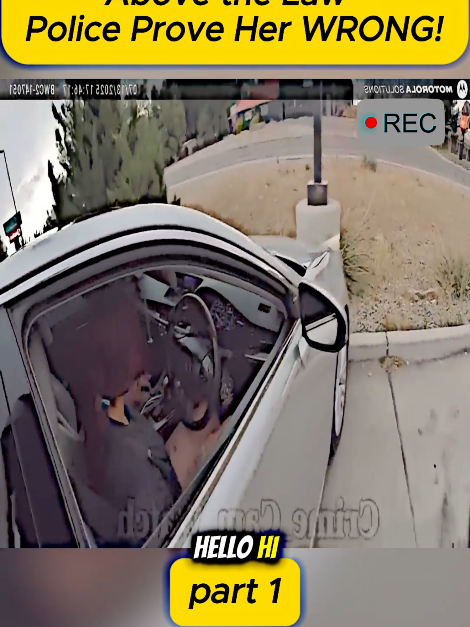 Entitled Karen Thinks She’s Above the Law—Police Prove Her WRONG! #cops #police #bodycam #news