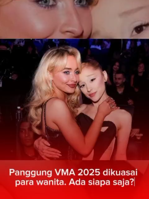 Panggung VMA 2025 Dikuasai Para Wanita. Ada Siapa Saja? #berita #news #tvseemua #andimediadigital #vma #mtv #vmas #vmas2025 #ladygaga #arianagrande #rosé #lisa #blackpink #sabrinacarpenter #brunomars #mariahcarey #rickymartin #bustarhymes #awards
