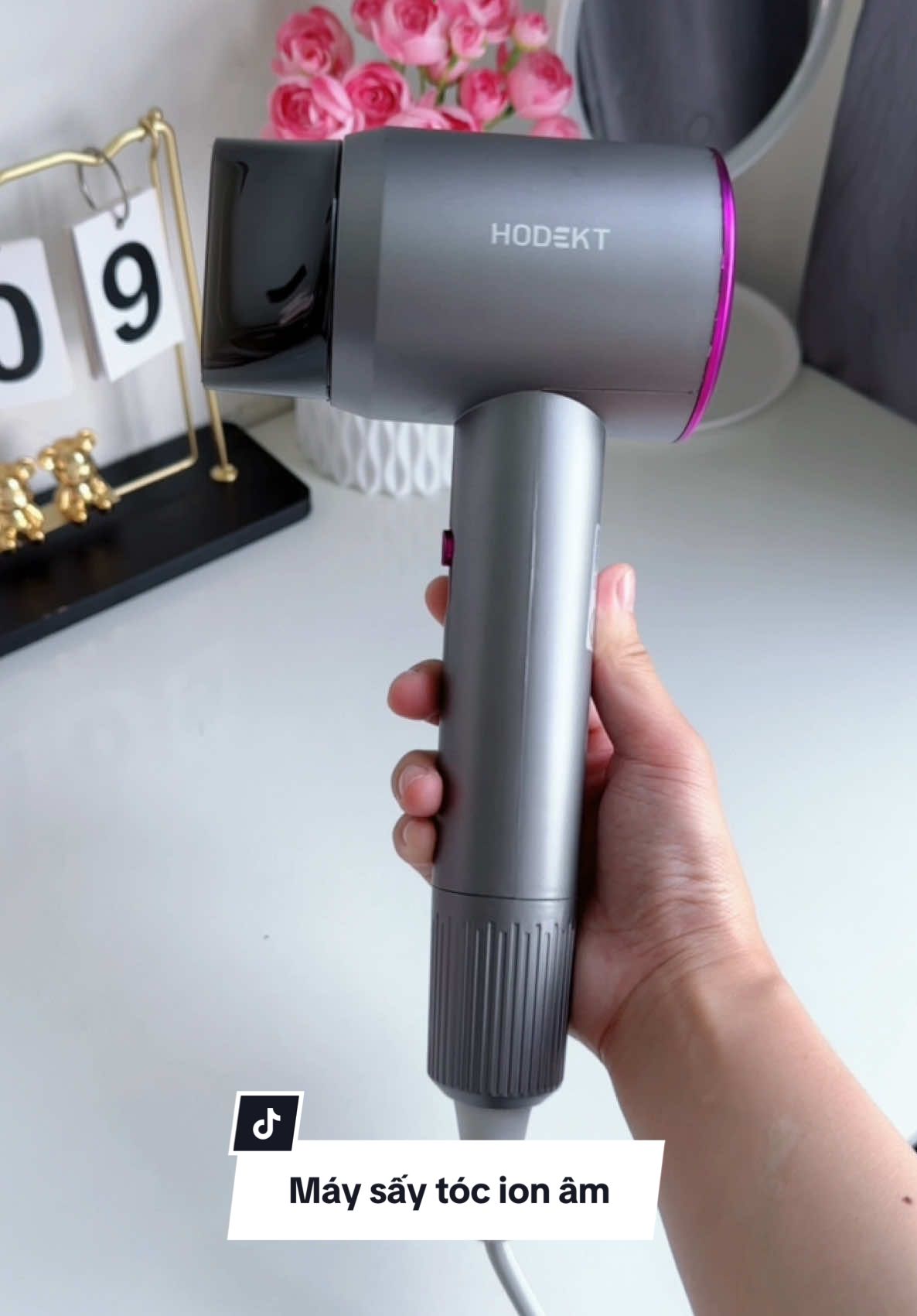 Hơn 100 cành có ngay máy sấy HODEKT – sấy nhanh, tóc mượt như salon ✨ #HODEKT #MaySayToc #IonAm #TocDep #maysaytocionam  