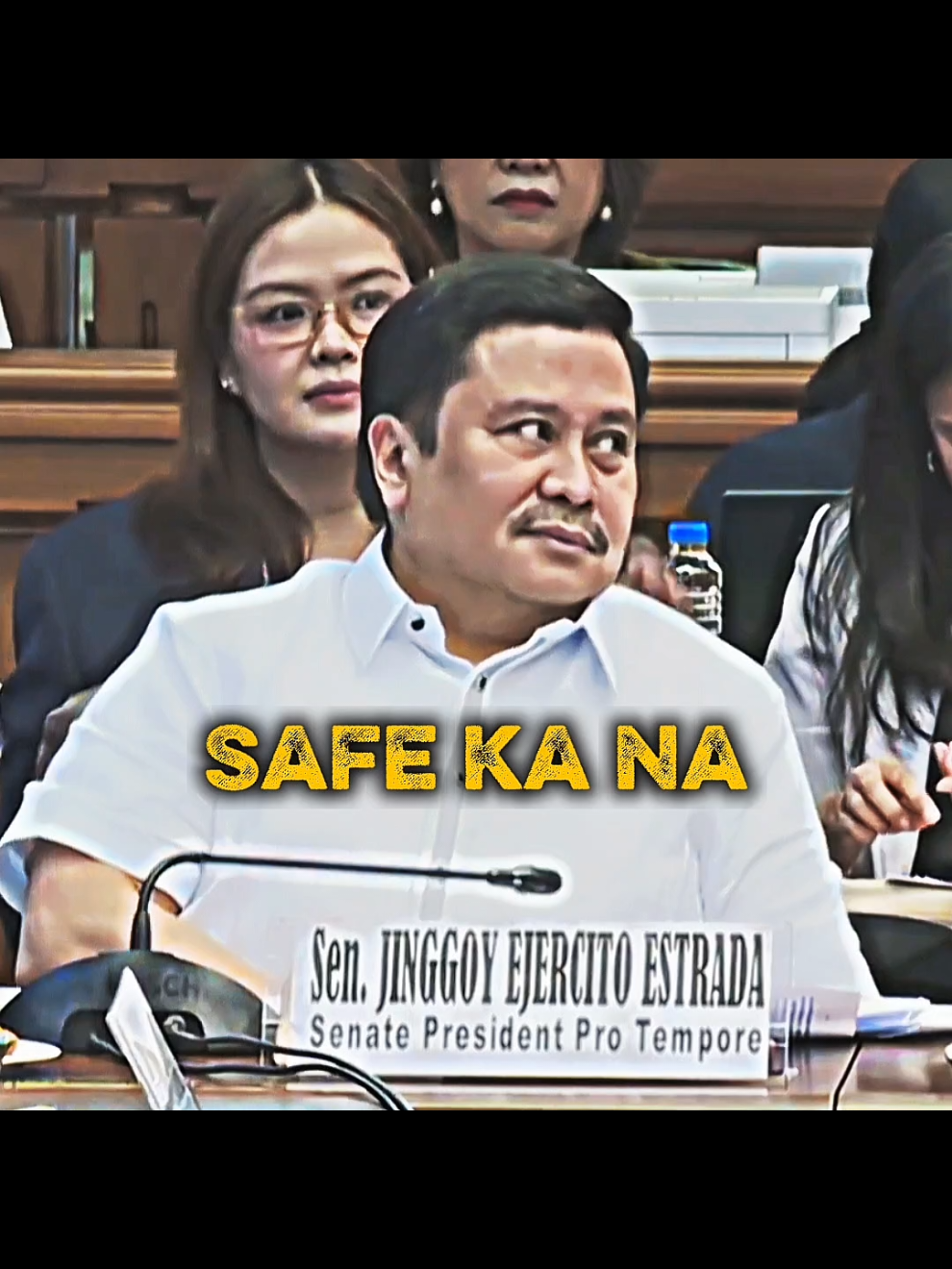 Pov: akala mo safe ka na 💀 #jinggoyestrada #senatehearing #floodcontrol #corruption #everyone 