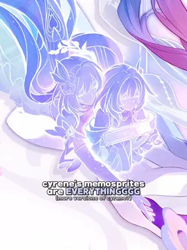 the concept of her summoning herself. i love remembrance characters SM #HonkaiStarRail #hsrcreators #cyrene 