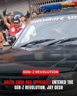 Balen Shah has officially entered the Gen-Z Revolution to lead. . . . . . . #nepal #tiktoknepal #nepalitiktok #viralnepal #fyp  #speak #goviral #nepal #kathmandu #nepali #travel #himalayas #india #balen #genz 