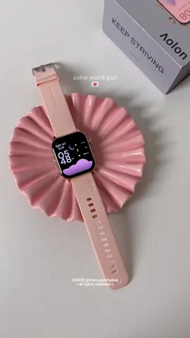 ultra-thin & lightweight smartwatch 💗✨ #aolonsmartwatch #aolonwatchgts3 #watchgts3 #smartwatchreview #maragatchalian 