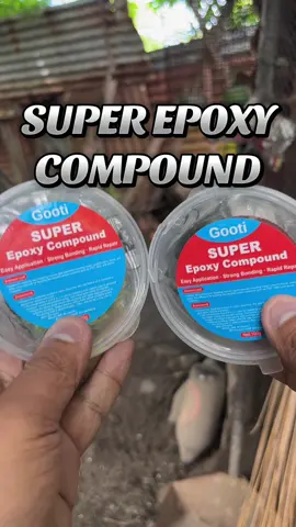 GOOTI Multi Purpose Epoxy Puttysealant 100g Sealant Mud Car Wall Hole Repair Water Proof Sealing Glue Flexible Cement Glue #EpoxyCompound #epoxysealant  #DIYFix #StrongBond #RepairHac