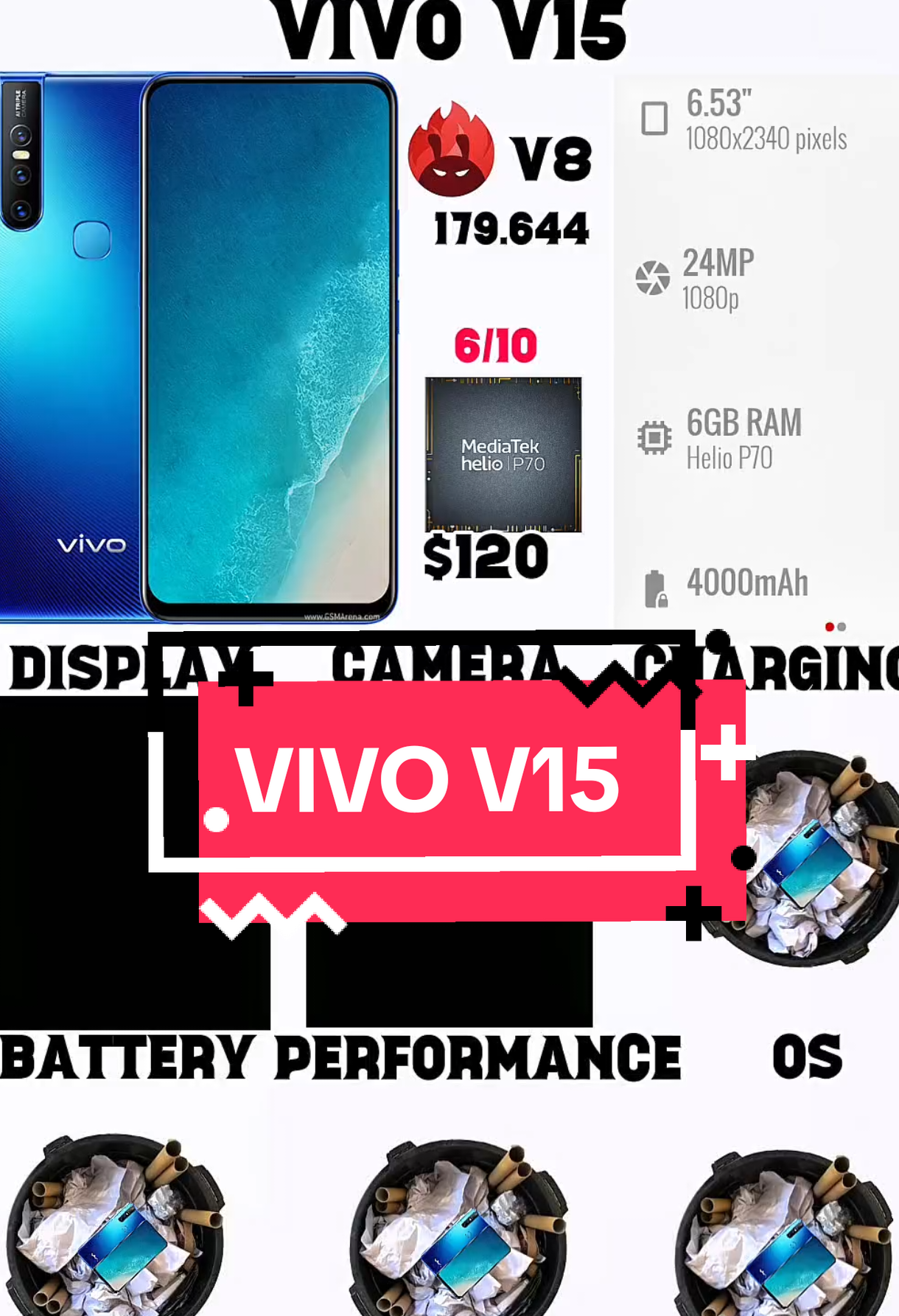 Replying to @methasit.nongnuch  *Vivo V15 – Pop-Up Style, FullView Vibes! 📱✨* 📱 *Display*: 6.53