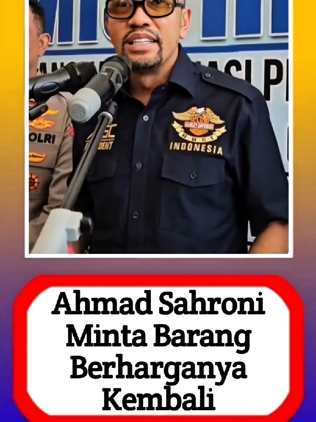 Ahmad Sahroni minta barang berharganya kembali! #beritaterkini #artistsoftiktok #beritatiktok #alasyinews #ahmadsyahroni