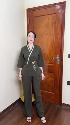 Sét lam pháp phục đi chùa#thoitrangnu#phapphuc#ennho92#viral 