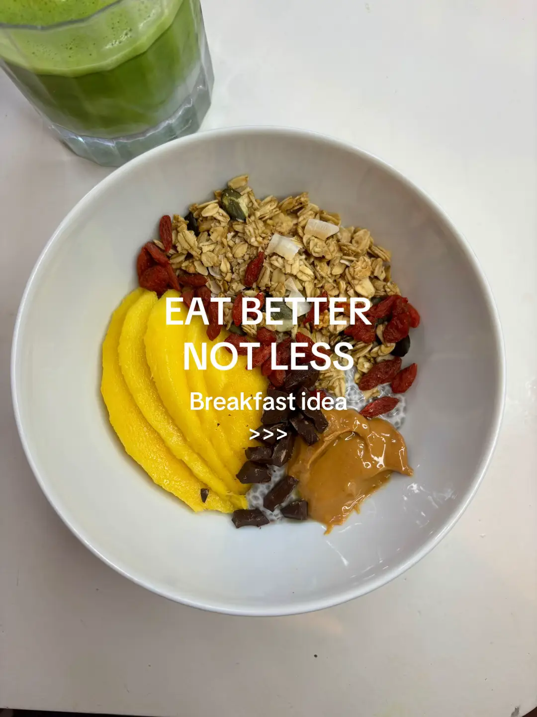 #eatbetternotless #breakfastideas #healthybreakfastideas #chiapudding #skincarebreakfast 