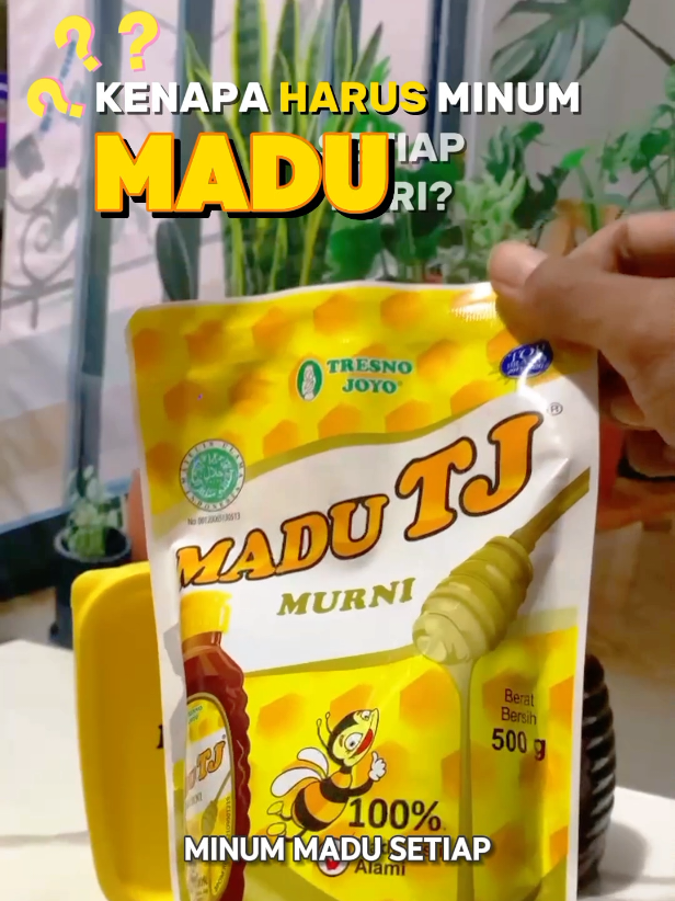 Madu murni kaya manfaat buat tubuh. #madutj #madumurni #madutjpilihanku #maduterbaik #promo 