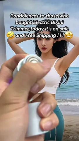 Bikini Trimmer for Women #bikinishaver #electricazor #shaver#tiktokshop#videowave 