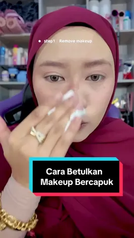 😩 : Tolonggg makeup kita bercapukkk SAY NO MORE 🙌🏼 #makeuptips #makeuphacks #skintific #skintificmy #sprayserum 