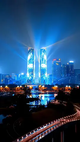 These iconic modern buildings  in the Chengdu Hi-tech Zone, China 🇨🇳 #fyp #foryoupage❤️❤️ #tranding #4kvisitor #foryoupag 