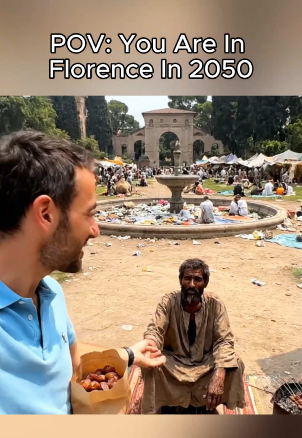 POV: You Are In Florence In 2050 #florence #italy #firenze #veo3 #aivideo 