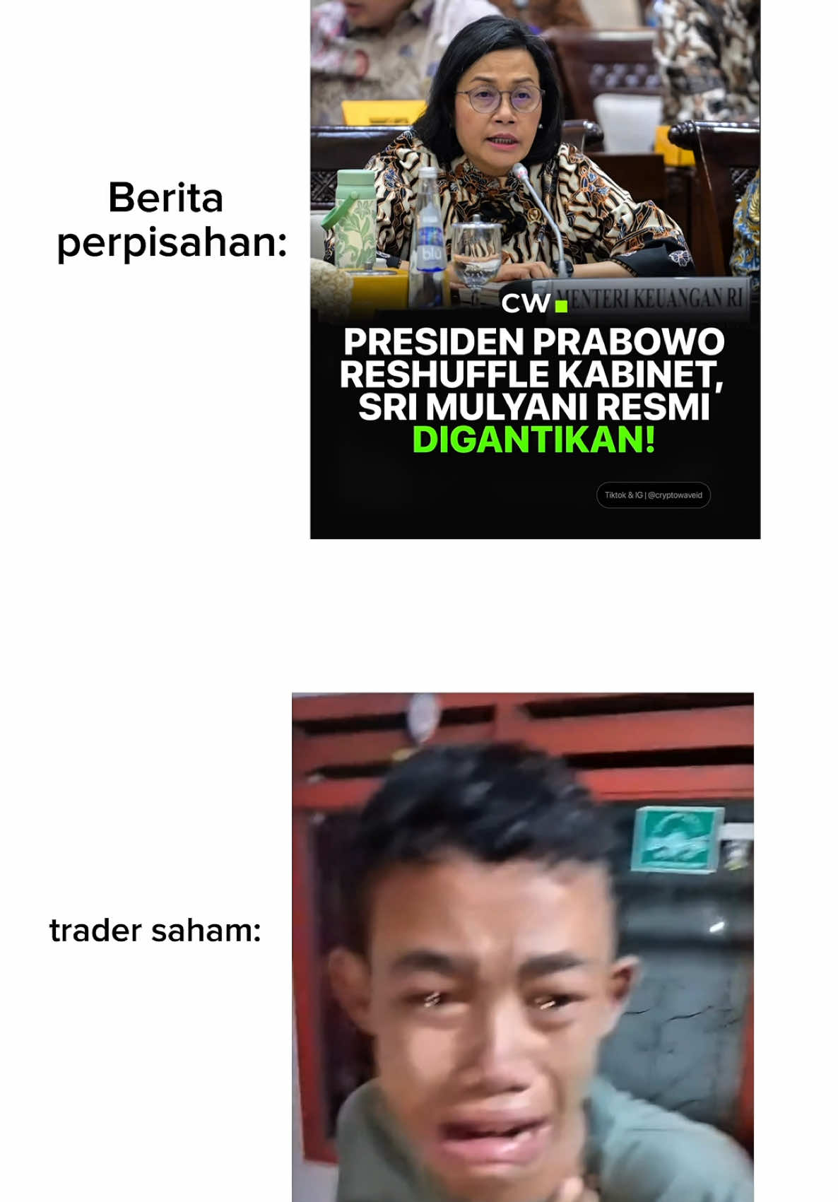 Jangan ganggu, lagi badmood trader nya🤣 #crytowave #gabrielrey 