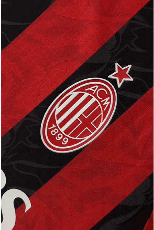 Maglia calcio home AC Milan 2025/2026🎁 #acmilan #acmilanfans #newjersey #footballjersey #fyp 
