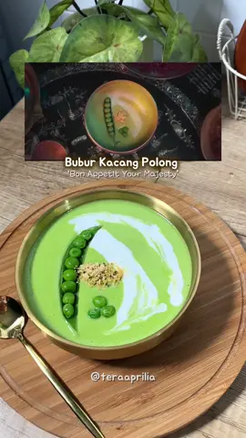 Kacang polong ternyata enak banget dibikin bubur 💚 #bonappetityourmajesty #ep3 #dramakorea #koreanfood #fyp 