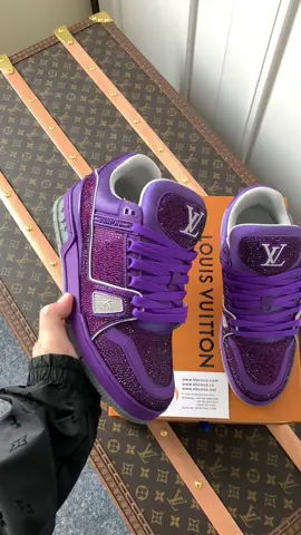 Purple diamond 💎 #fashiontiktok #lv #menfashion #luxurylife #sneakers 