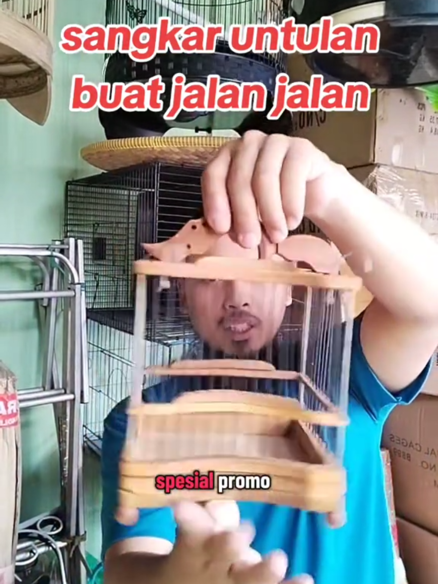 Membalas @fitri.sari13 sangkar kandang burung untulan sangkar jalan jalan mini antik #burung #kicaumania #shoptokopedia 