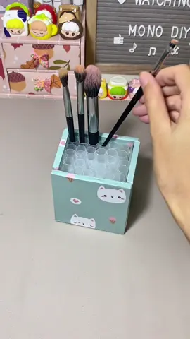 Ống đựng cọ #monodiy #diycraft #DIY 