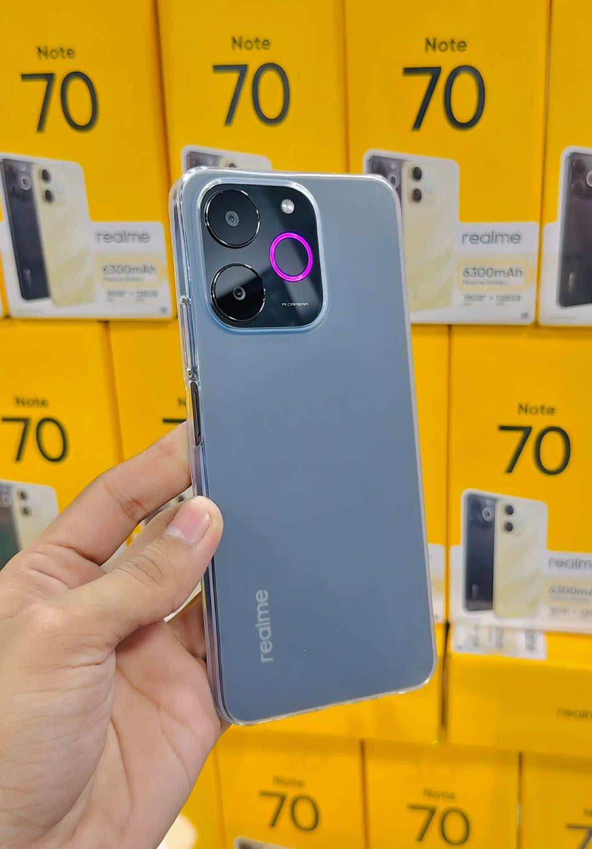 REALME NOTE 70💥🖤(6+12=18GB/128GB)❤️‍🔥6300mAh🔋#realme #realmenote70 #note70 #6300mahmassivebattery #realmenote70series @realme Pakistan 