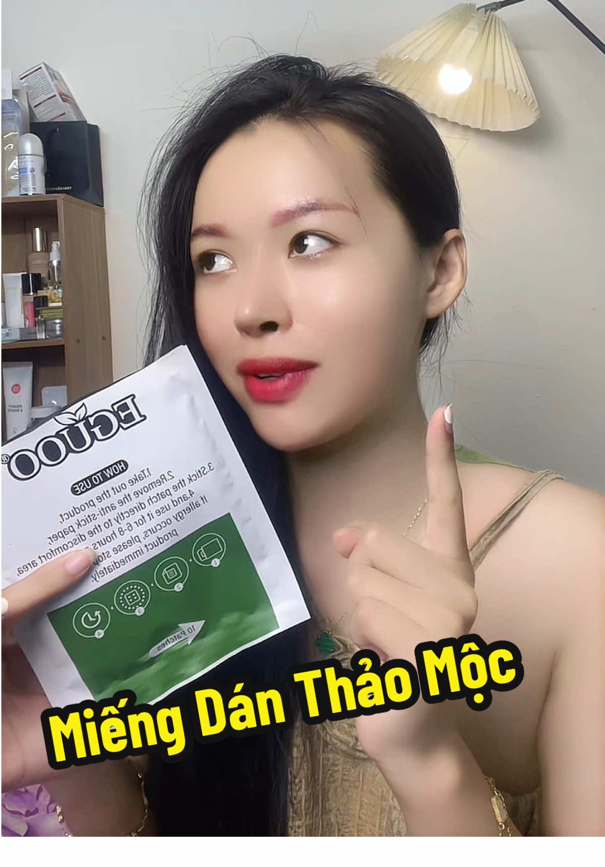 Miếng dán thảo mộc cả gia đình em dùng luôn ý #xuhuong #miengdanchanthaidoc #miengdanngaicuu #miengdan #eugo 