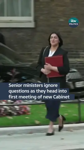 Senior ministers head into the first meeting of Prime Minister Keir Starmer’s new Cabinet #politics @itvnews 