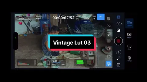 Name Lut ‘ Vintage Lut 03 🎁Check my bio now! 🎁 #colorgrading #blackmagic #cinematic #filmmaking #shotoniphone 