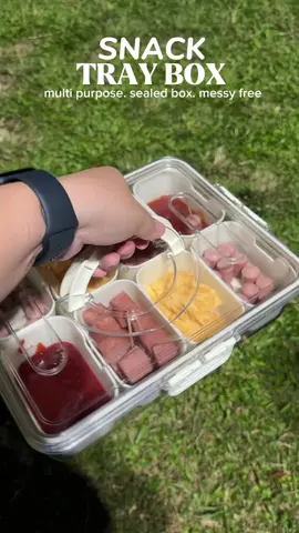 One traybox pero ang dami pwedeng gawin! #snackbox #foodkeeper #snacktray 