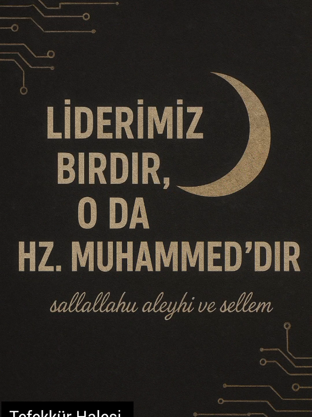 “Liderimiz birdir, o da Hz. Muhammed’dir.” (Sallallahu aleyhi ve sellem) #hzmuhammed #atatürk #mustafakemalatatürk #kemalizm #antikemalistim 