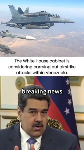 Two F16s launched an attack! Maduro has just made the biggest mistake of his life #news #military #usa #foryou #tiktok 
